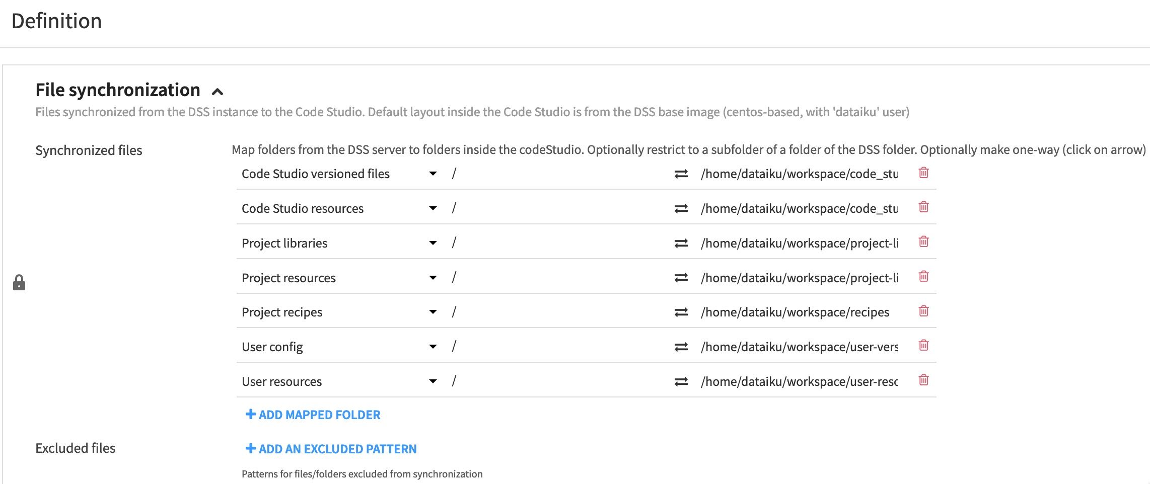 Code Studio Template File Synchronization Block