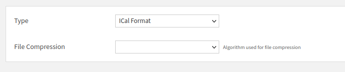 Figure 6: Choosing the file format.