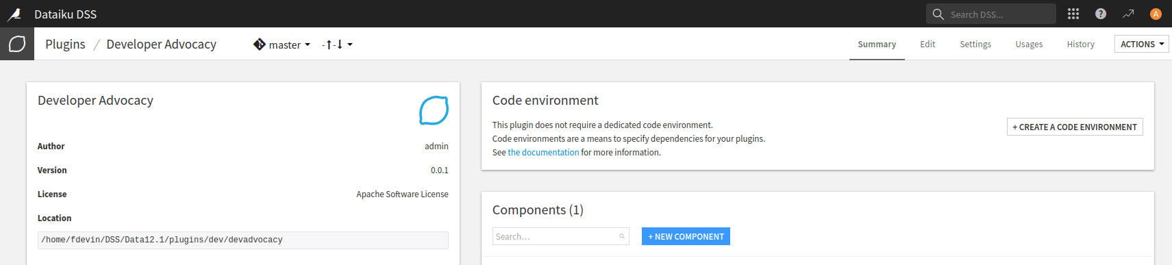 Figure 2: New component