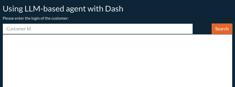 Figure 2: Dash layout.