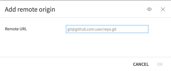 Fig. 8: Add remote dialog.
