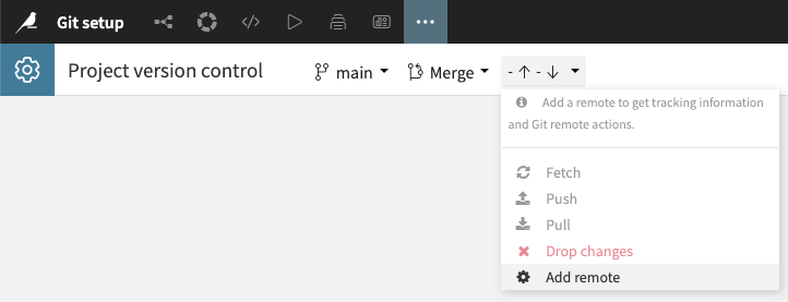 Fig. 7: Add remote menu.