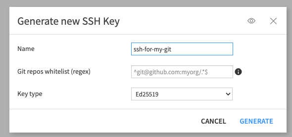Generate SSH Key