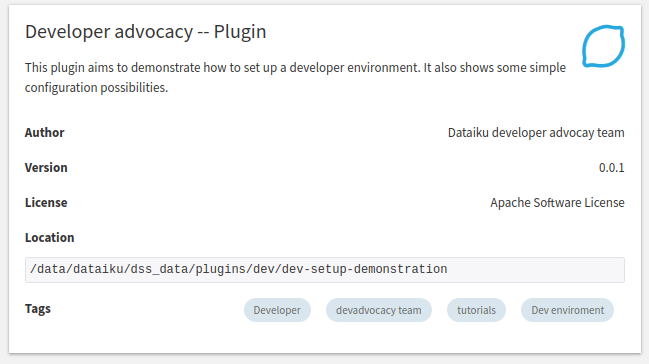 Figure 4: Configuring the plugin.