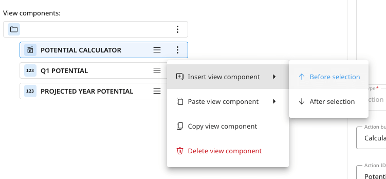 How to add view components